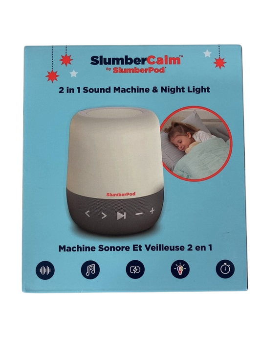 Shop SlumberPod SlumberCalm 2 in 1 Sound Machine & Night Light at GoodBuy Gear