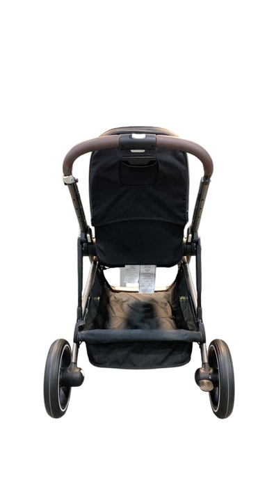 Shop Cybex Gazelle S Modular Stroller, 2023, Moon Black, Taupe Frame at GoodBuy Gear