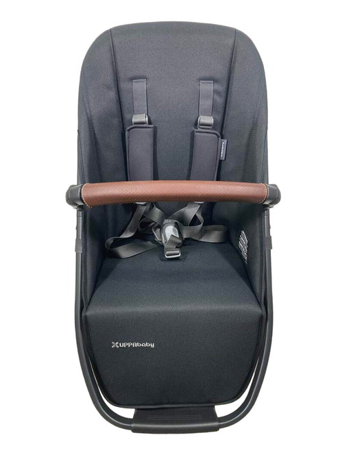 secondhand UPPAbaby VISTA RumbleSeat V2, 2015+, 2023, Anthony (White & Grey Chenille)