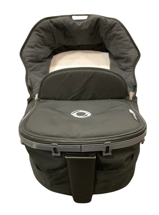 Bugaboo Kangaroo Single To Double Stroller, 2024, Black, Midnight Black, Misty White