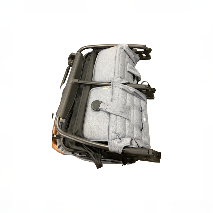 Shop Zoe Twin V3 Double Stroller, denim, 2025 at GoodBuy Gear