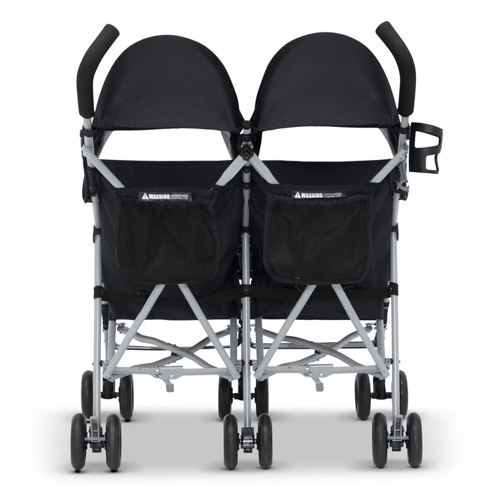 Delta Children Jeep TurboGlyde Side by Side Double Stroller, 2025, Black 2454