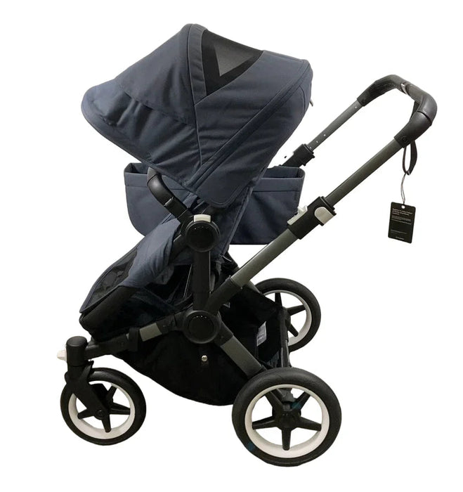 Bugaboo Donkey 5 Mono Stroller, 2025, Graphite, Stormy Blue, Stormy Blue