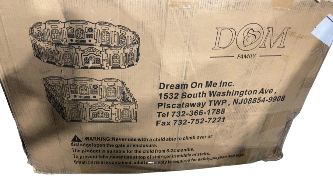 Shop Dream On Me 14 Panel Groovy Play Center, Multi at GoodBuy Gear