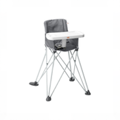 Shop Bright Starts Pop 'N Dine Portable High Chair, Grey at GoodBuy Gear