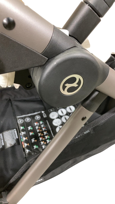 Shop Cybex e-Gazelle S Stroller, 2024, Seashell Beige, Taupe at GoodBuy Gear