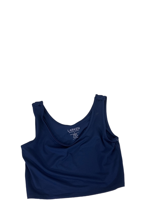 Shop Larken The Larken X Nursing Bra, Large, Marine at GoodBuy Gear