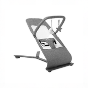 Shop Baby Delight Alpine Deluxe Portable Bouncer, Charcoal Tweed at GoodBuy Gear