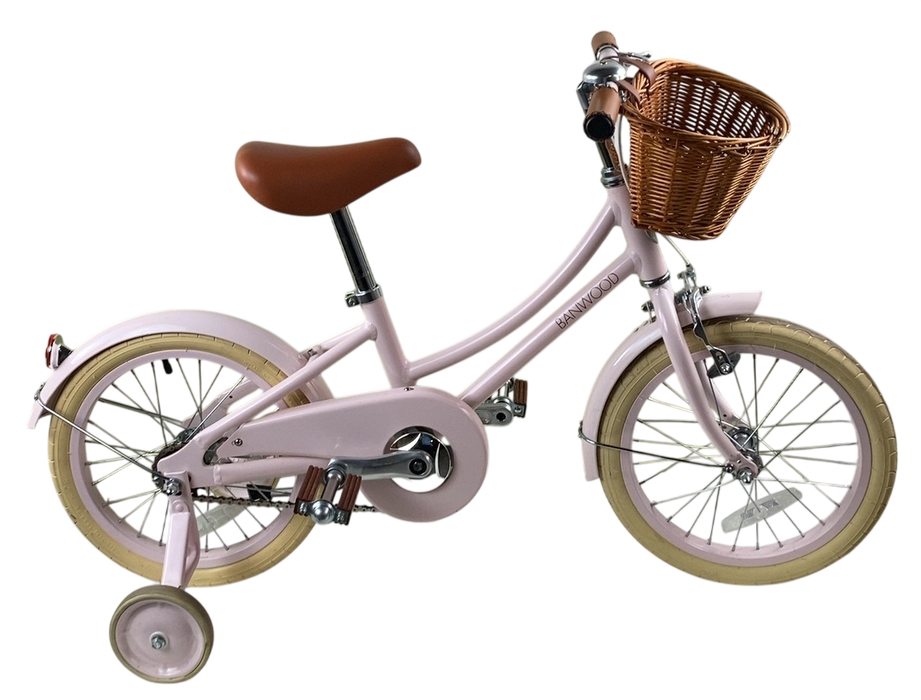Shop Banwood Classic Bike 16" Vintage, Pink at GoodBuy Gear