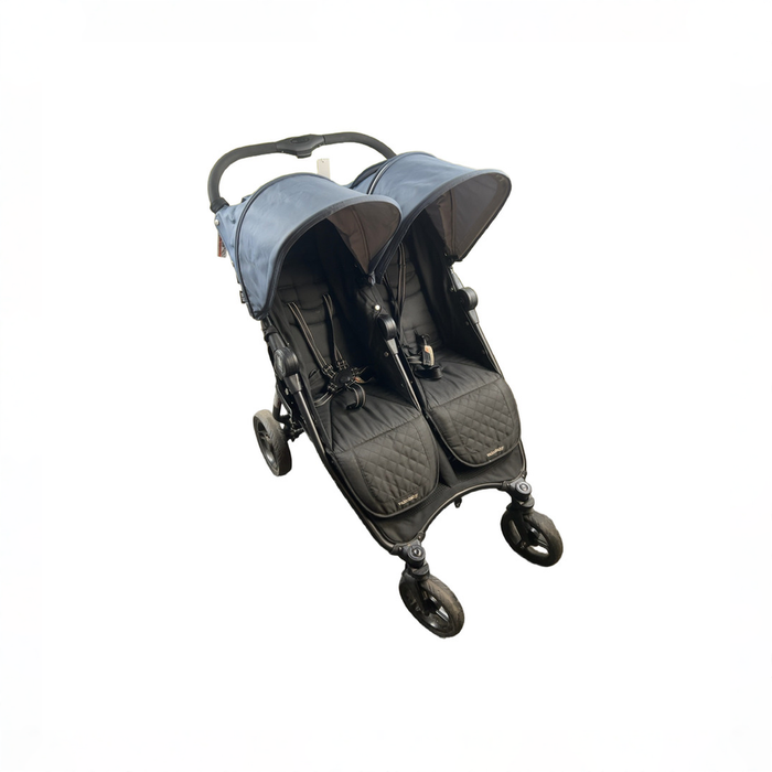Shop Valco Baby Slim Twin Stroller, 2022, Glacier Blue at GoodBuy Gear