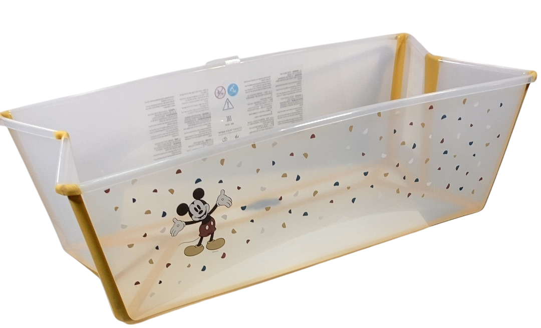 Shop Stokke Flexi Bath Foldable Baby Bathtub, Mickey Mouse, XLarge at GoodBuy Gear