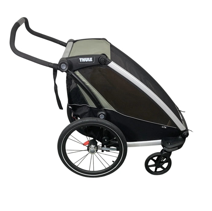 Thule Chariot Lite Bike Trailer Stroller 1 Seat, 2021, Agave