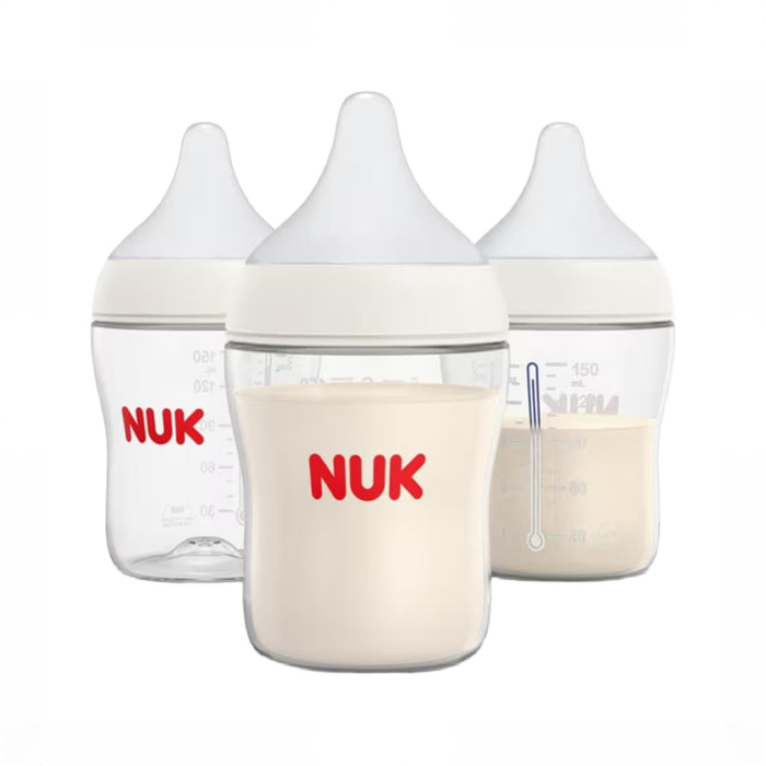 Shop NUK Perfect Match Natural + Anti-Colic Bottle, 5oz, 3 Pack at GoodBuy Gear
