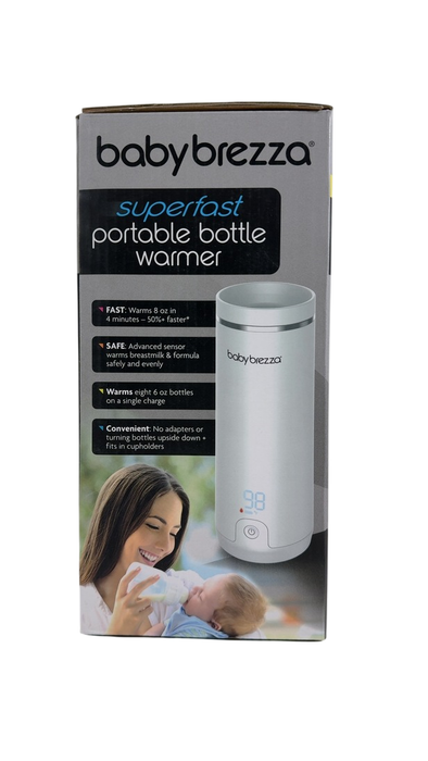 Shop Baby Brezza Super Fast Portable Bottle Warmer, White at GoodBuy Gear