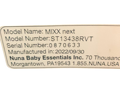 Shop Nuna MIXX Next Stroller, 2022, Riveted at GoodBuy Gear
