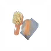 Shop Sprucely Brush And Comb Set, Cantaloupe at GoodBuy Gear