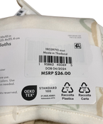 Shop Carter’s Washcloth 6 Pack, Khaki/Ivory at GoodBuy Gear