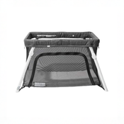 Shop Guava Family Lotus Travel Crib and Play Yard, Grey at GoodBuy Gear
