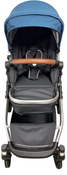 Shop Mockingbird Single to Double 2.0 Stroller, 2024, Sea, Silver With Penny Leather, Watercolor Drops at GoodBuy Gear