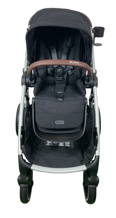 Shop Cybex e-Gazelle S Stroller, 2024, Black, Moon Black at GoodBuy Gear