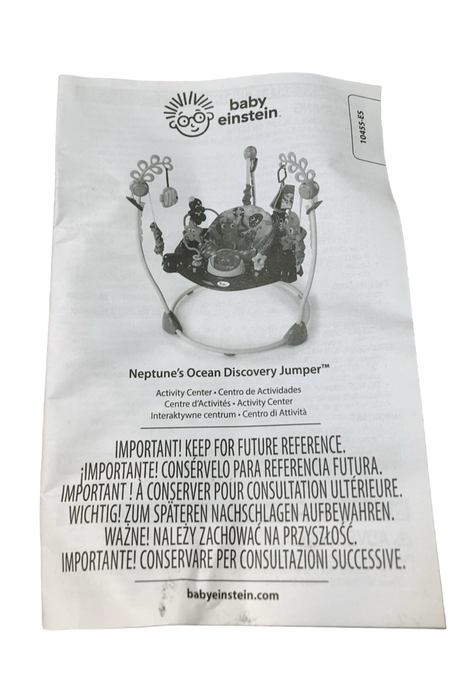 Shop Baby Einstein Activity Jumper, Neptune's Ocean Discovery at GoodBuy Gear