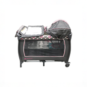 Shop Baby Trend Lil Snooze Deluxe II Nursery Center, Daisy Dots at GoodBuy Gear