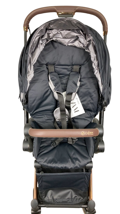 Shop Cybex PRIAM Stroller, 2019, Premium Black, Rose Gold at GoodBuy Gear