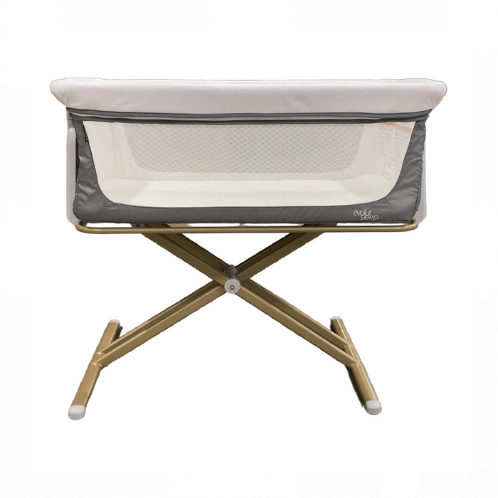 Shop Evolur Orabelle Baby Bassinet & Bedside Sleeper, Grey at GoodBuy Gear