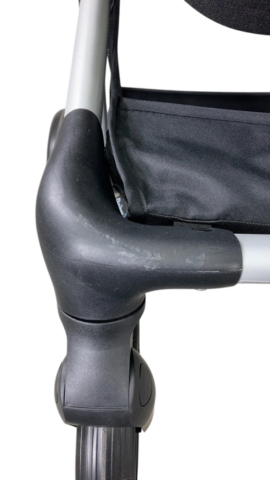 Shop Cybex Eos Stroller, 2024, Moon Black, Silver at GoodBuy Gear