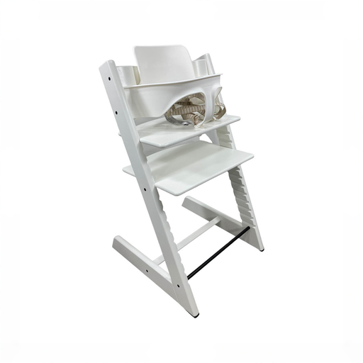 Shop Stokke Tripp Trapp High Chair With Baby Set, 1, White at GoodBuy Gear