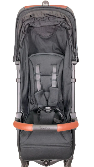 Silver Cross Jet 5 Super Compact Stroller, 2023, Black