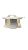 Shop Upseat Baby Floor & Booster Seat with Tray, Coconut (White) at GoodBuy Gear