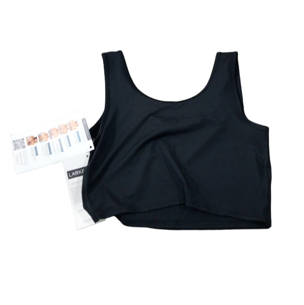 Shop Larken The Larken X Nursing Bra, Black, Large, Single at GoodBuy Gear