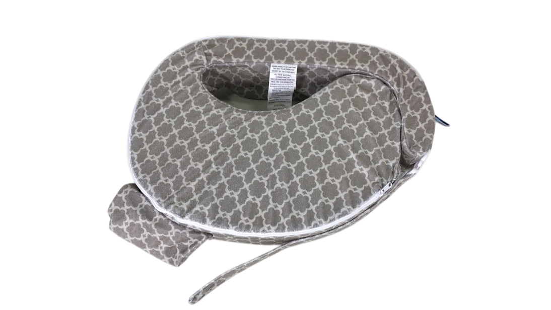 Shop My Brest Friend Deluxe Nursing Pillow, Flower Key Gray at GoodBuy Gear