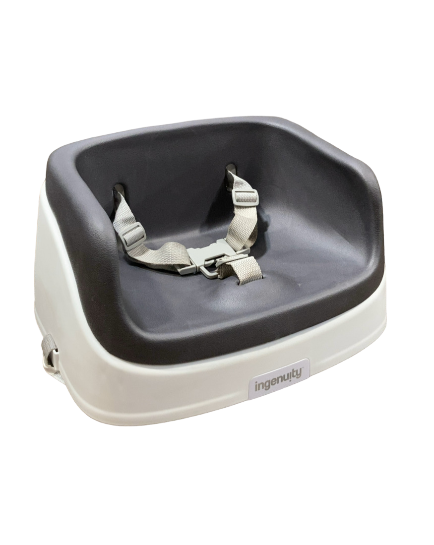 Ingenuity SmartClean Toddler Booster Seat, Slate