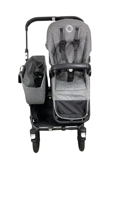 Shop Bugaboo Donkey 5 Mono Stroller, Black, Grey Melange, 2024, without Canopy at GoodBuy Gear
