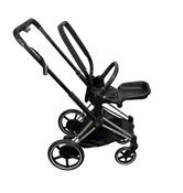 Shop Cybex E-PRIAM Stroller Frame Only, 2021, Chrome With Black Details, without Battery at GoodBuy Gear
