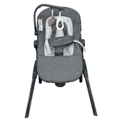 Shop Baby Delight Bloom Soothing Adjustable Lounger, Charcoal Tweed at GoodBuy Gear