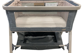 Shop Monbebe Height Adjustable Baby Bassinet, Castle Point at GoodBuy Gear