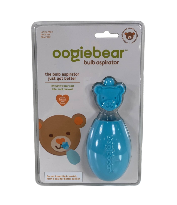 Oogiebear Bulb Nose Nasal Aspirator, Blue