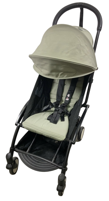 Shop Babyzen YOYO2 Complete Stroller, Black with Olive, 2024 at GoodBuy Gear