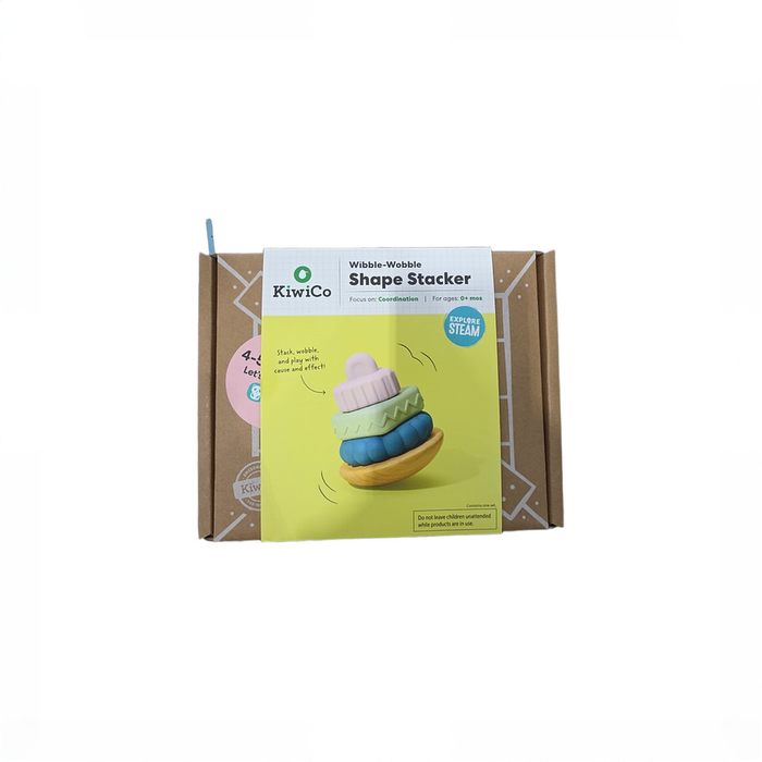 Shop KiwiCo Wibble Wobble Shape Stacker at GoodBuy Gear