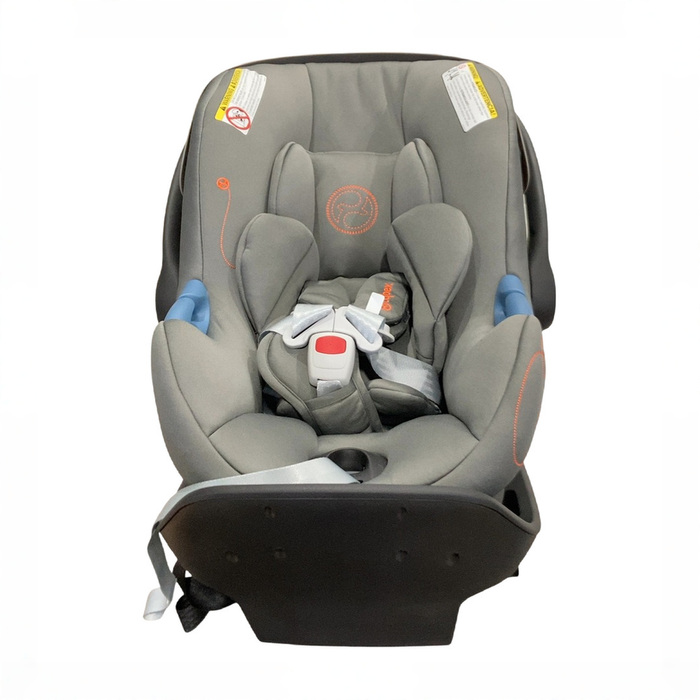 Shop Cybex Aton G Swivel SensorSafe Rotating Infant Car Seat, 2024, Lava Grey at GoodBuy Gear