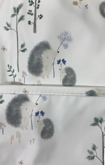 Shop LouLou Lollipop Long Sleeve Waterproof Bib, Hedgehogs at GoodBuy Gear