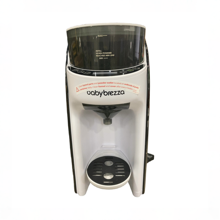 Shop Baby Brezza Formula Pro Advanced Baby Formula Dispenser, White on Black at GoodBuy Gear