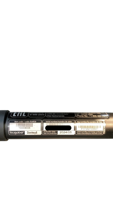 Shop Bugaboo Donkey 5 Mono Stroller, 2024, Black, Black, Midnight Black at GoodBuy Gear