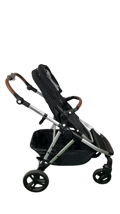 Shop Mockingbird Single to Double 2.0 Stroller, 2025, Black, Silver With Penny Leather, Windowpane at GoodBuy Gear