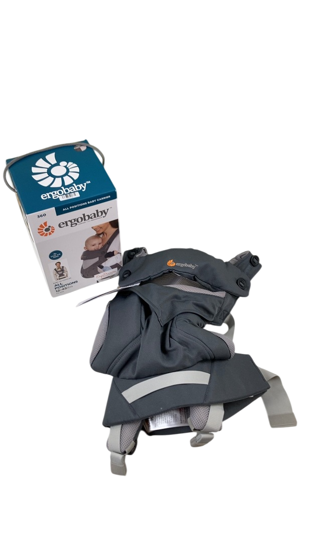 ergobaby 360 carrier cool air carbon grey Ergobaby 360 All Positions Cool Air Mesh Baby Carrier, Carbon Grey