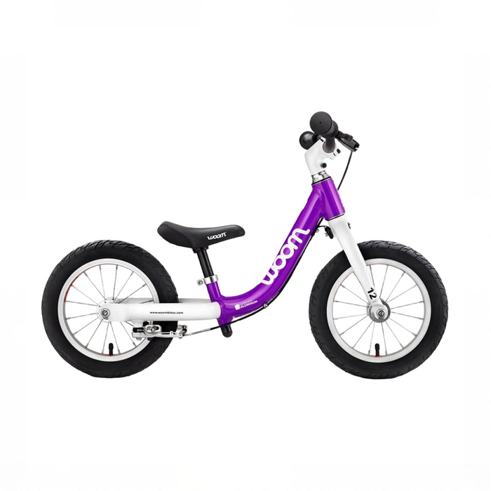 Shop Woom GO 1 Balance Bike, Woom Purple at GoodBuy Gear