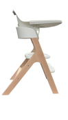 Shop Mockingbird High Chair, 2.0, Natural Beech, White at GoodBuy Gear